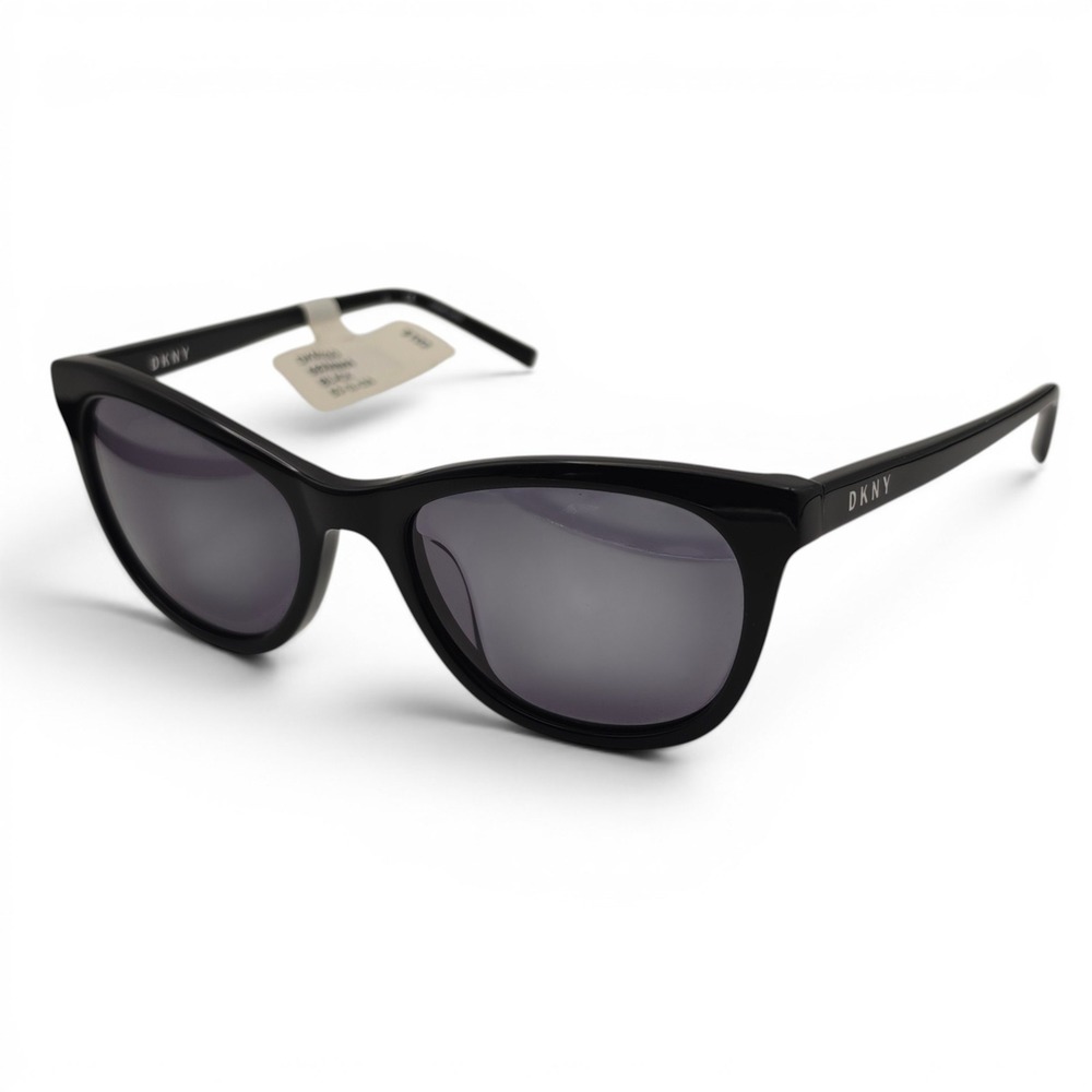 DKNY Womens Cat Eye Sunglasses Black DK502S 53-19-135